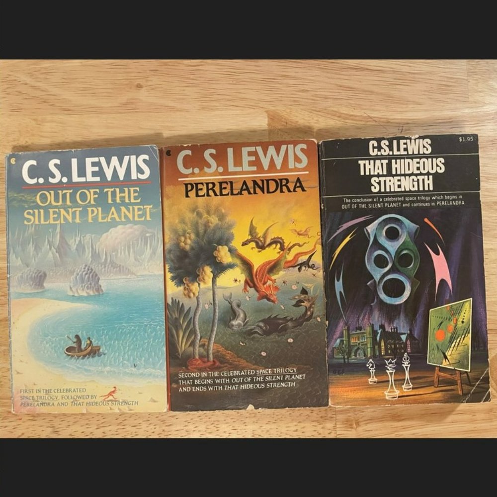 CS Lewis Space Trilogy (1st - 1986, 2nd - 1986, 3rd - 1977)